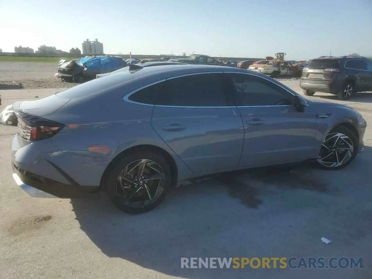 3 fotografías del automóvil dañado KMHL14JA1RA383443 HYUNDAI SONATA 2024