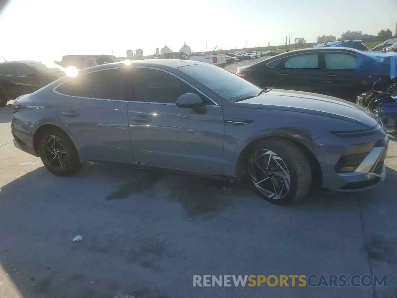 4 fotografías del automóvil dañado KMHL14JA1RA383443 HYUNDAI SONATA 2024