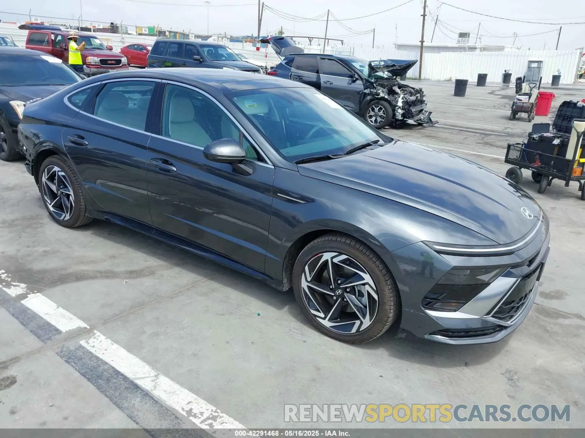 1 fotografías del automóvil dañado KMHL14JA1RA389730 HYUNDAI SONATA 2024