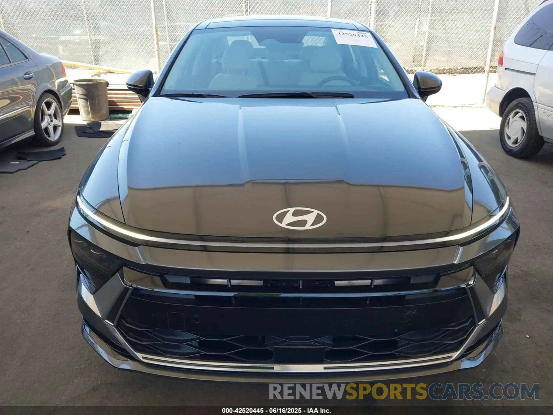12 fotografías del automóvil dañado KMHL14JA1RA396404 HYUNDAI SONATA 2024