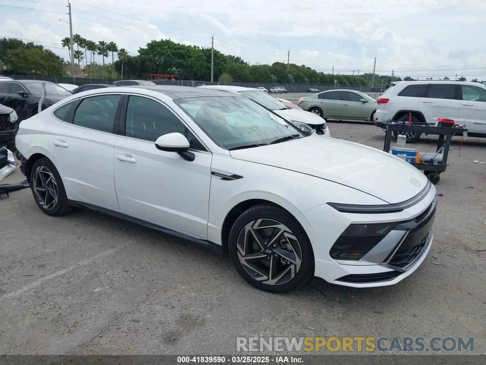 1 fotografías del automóvil dañado KMHL14JA1RA418157 HYUNDAI SONATA 2024