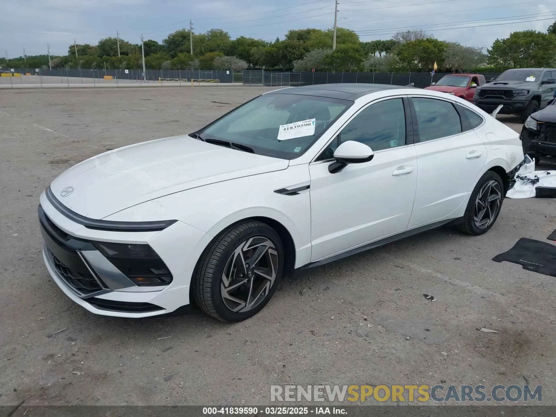 2 fotografías del automóvil dañado KMHL14JA1RA418157 HYUNDAI SONATA 2024