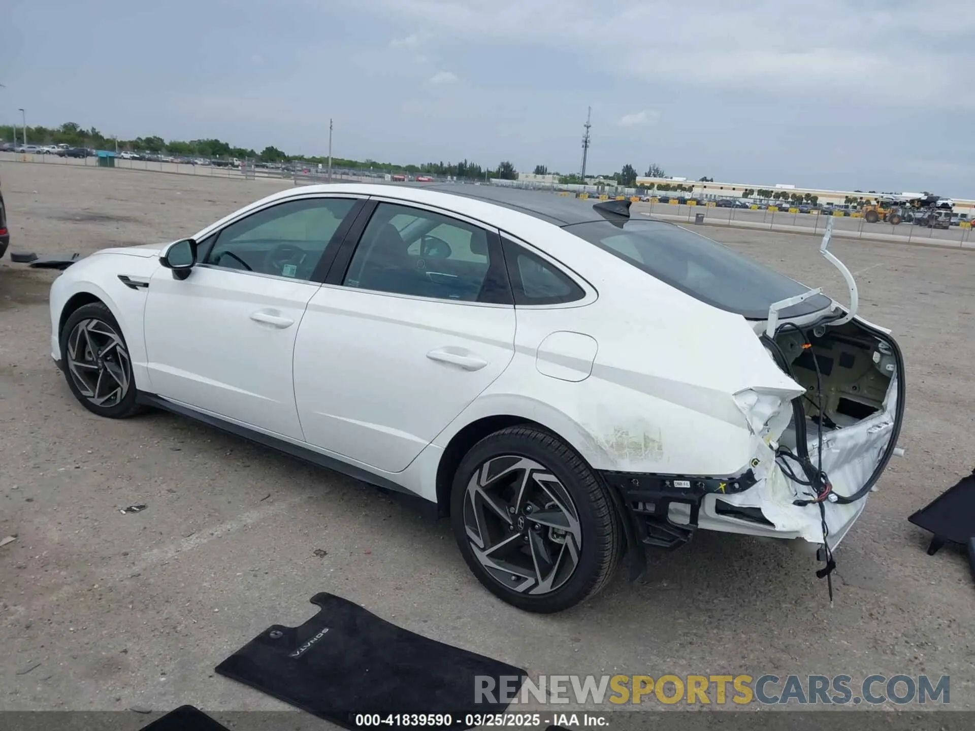 3 fotografías del automóvil dañado KMHL14JA1RA418157 HYUNDAI SONATA 2024