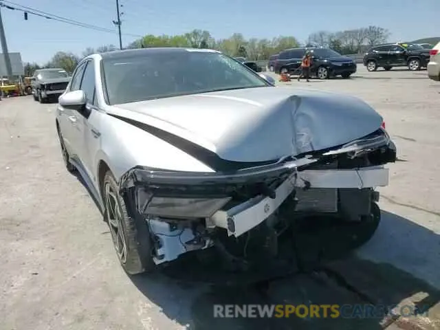 11 fotografías del automóvil dañado KMHL14JA1RA423293 HYUNDAI SONATA 2024