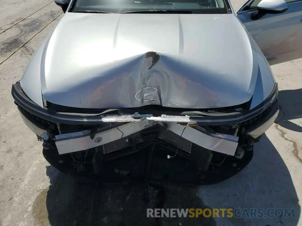 12 fotografías del automóvil dañado KMHL14JA1RA423293 HYUNDAI SONATA 2024