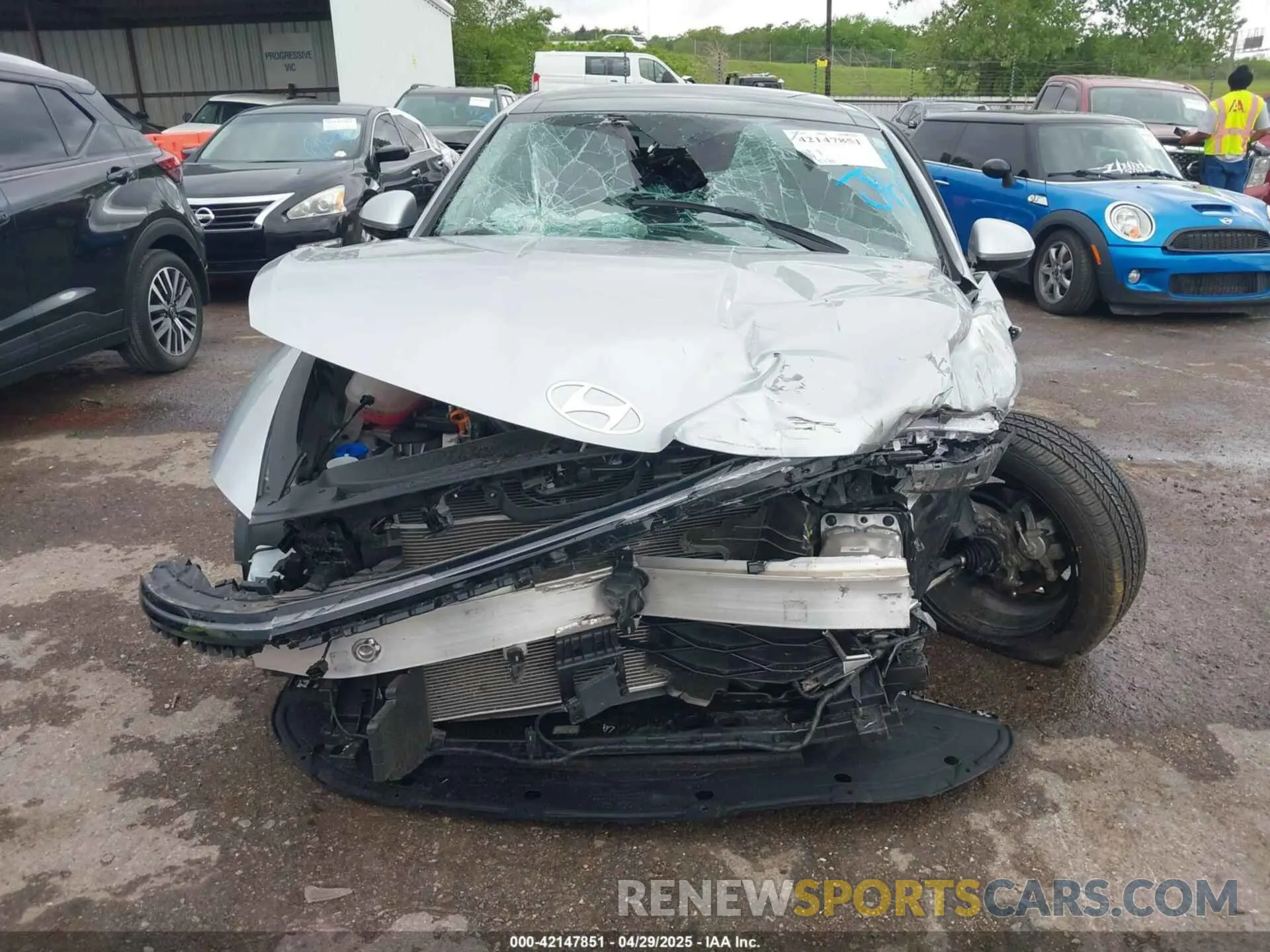 12 fotografías del automóvil dañado KMHL14JA3RA351349 HYUNDAI SONATA 2024