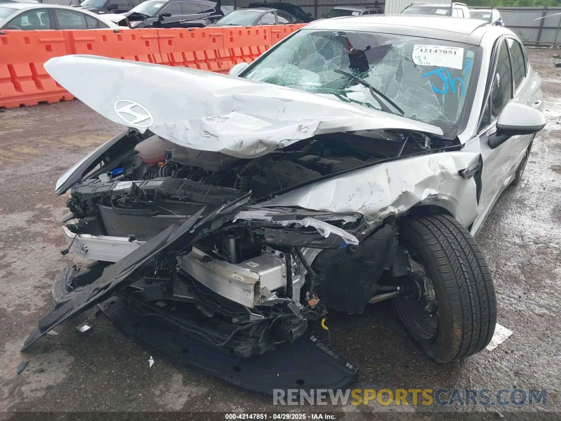 6 fotografías del automóvil dañado KMHL14JA3RA351349 HYUNDAI SONATA 2024