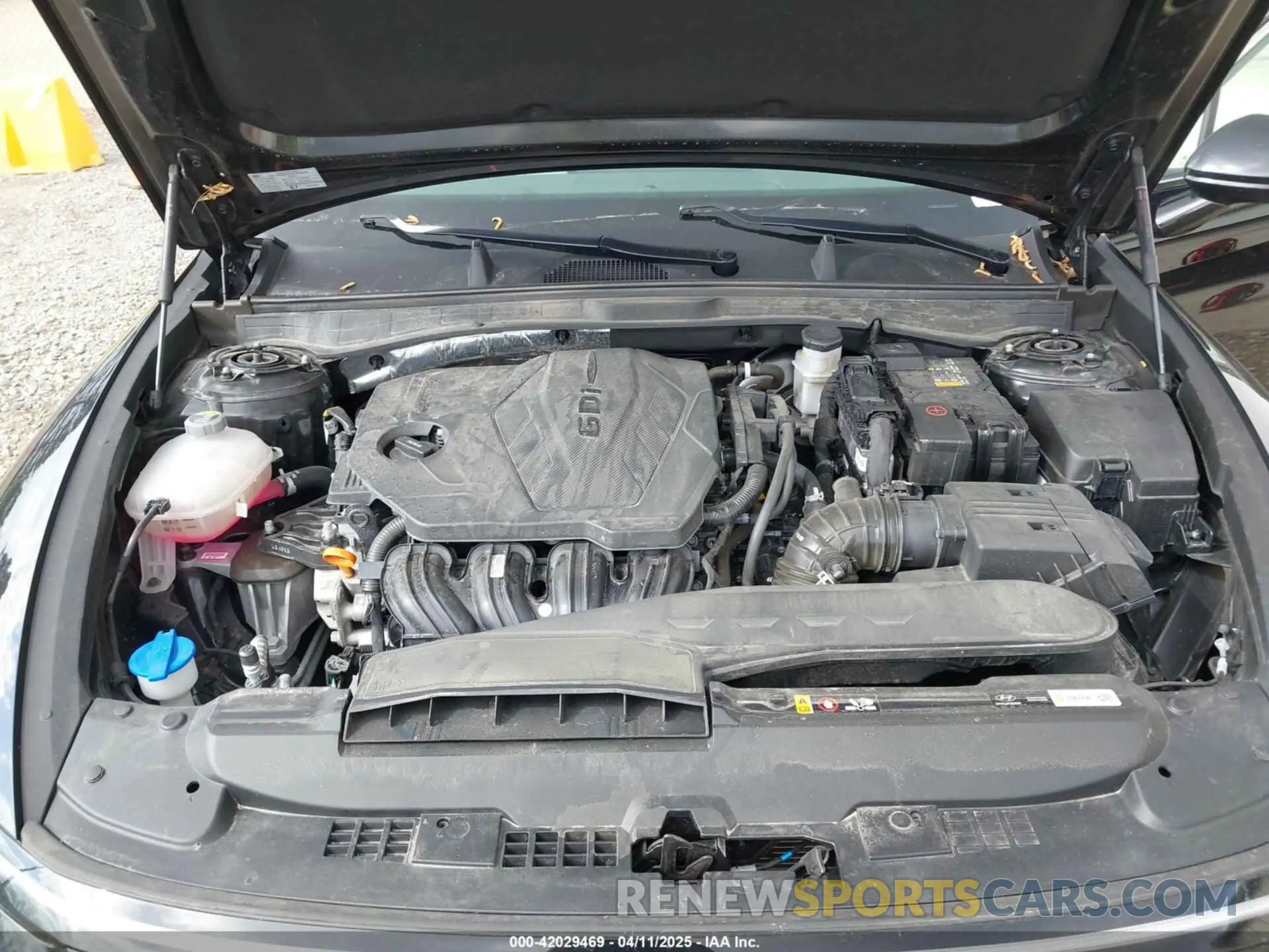 10 fotografías del automóvil dañado KMHL14JA4RA350842 HYUNDAI SONATA 2024