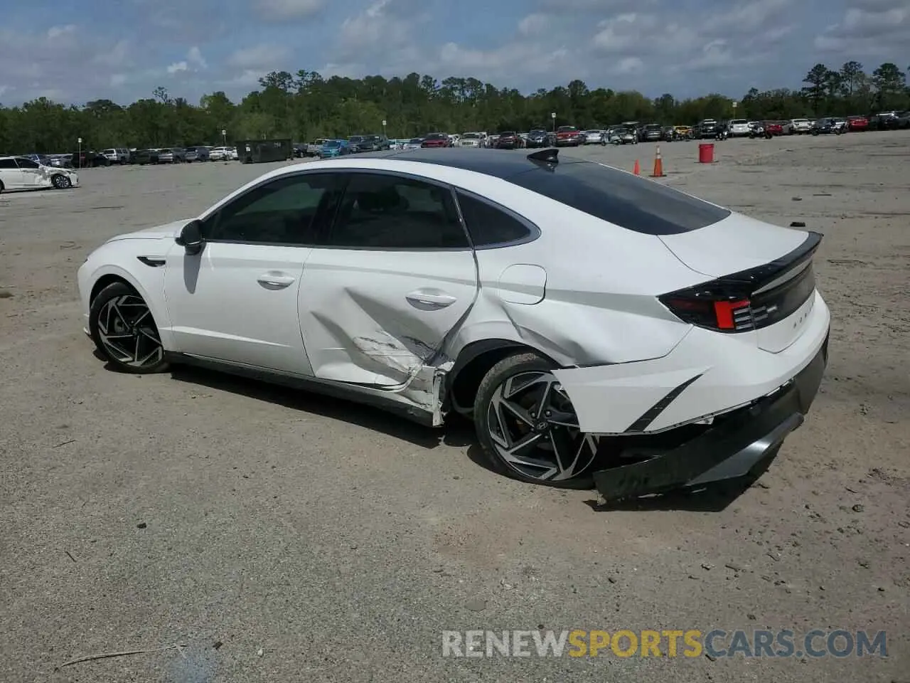 2 fotografías del automóvil dañado KMHL14JA4RA357838 HYUNDAI SONATA 2024
