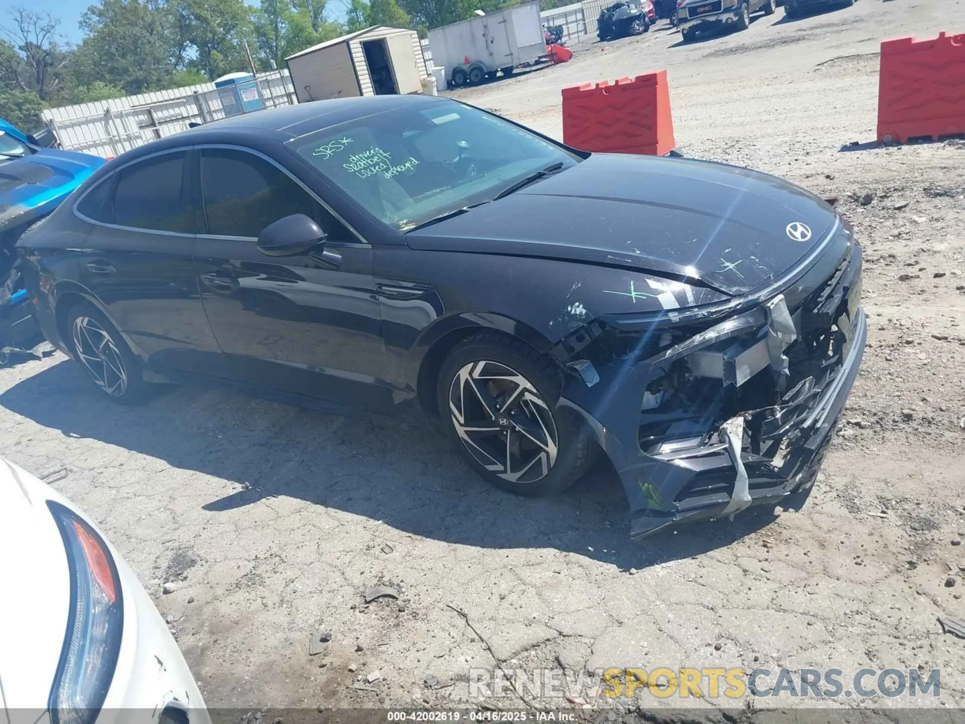 1 fotografías del automóvil dañado KMHL14JA4RA361551 HYUNDAI SONATA 2024