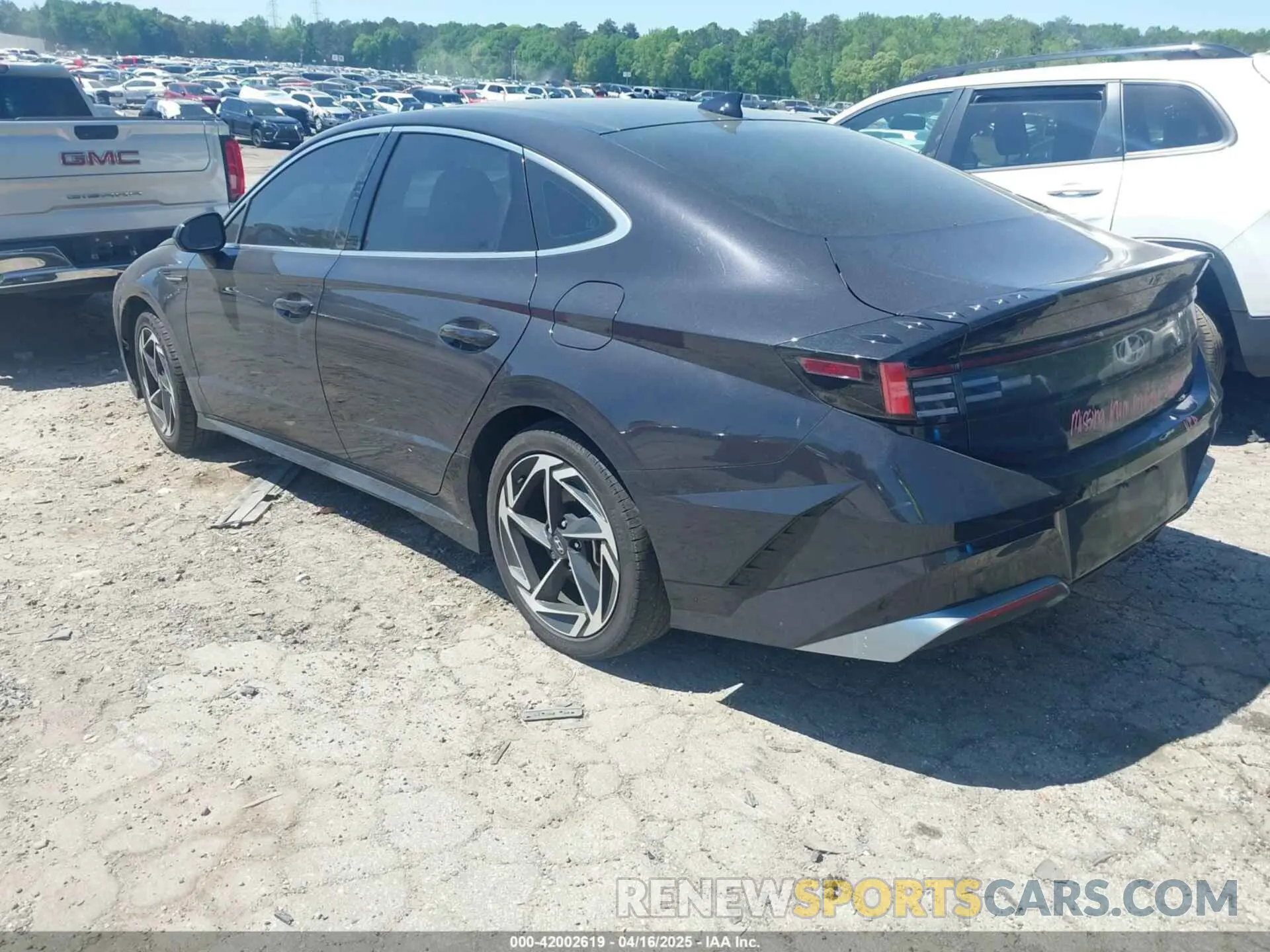 3 fotografías del automóvil dañado KMHL14JA4RA361551 HYUNDAI SONATA 2024
