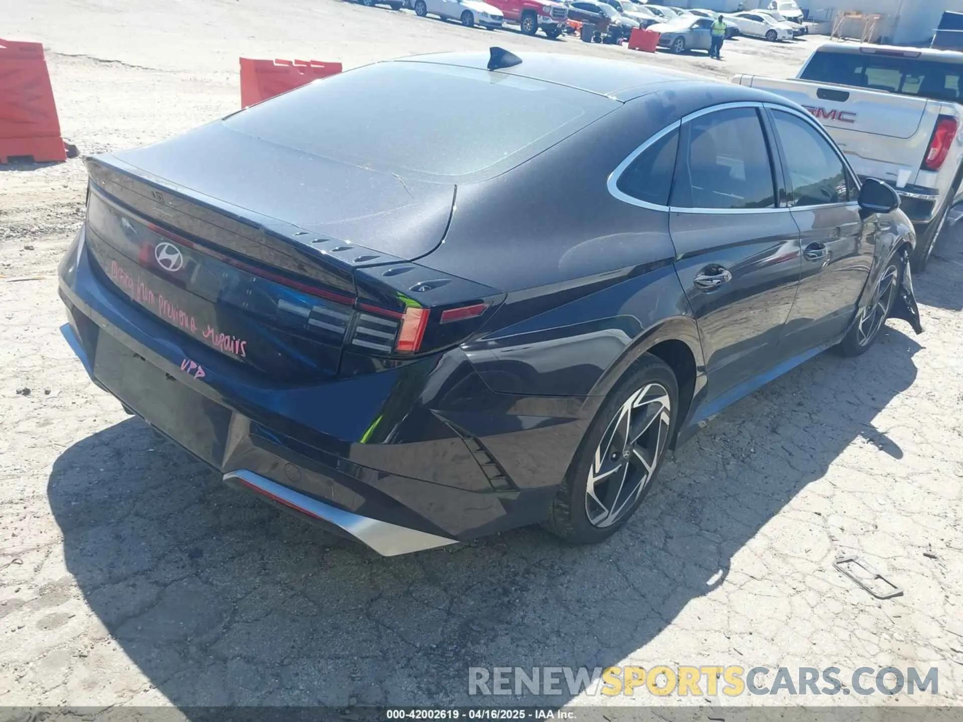 4 fotografías del automóvil dañado KMHL14JA4RA361551 HYUNDAI SONATA 2024