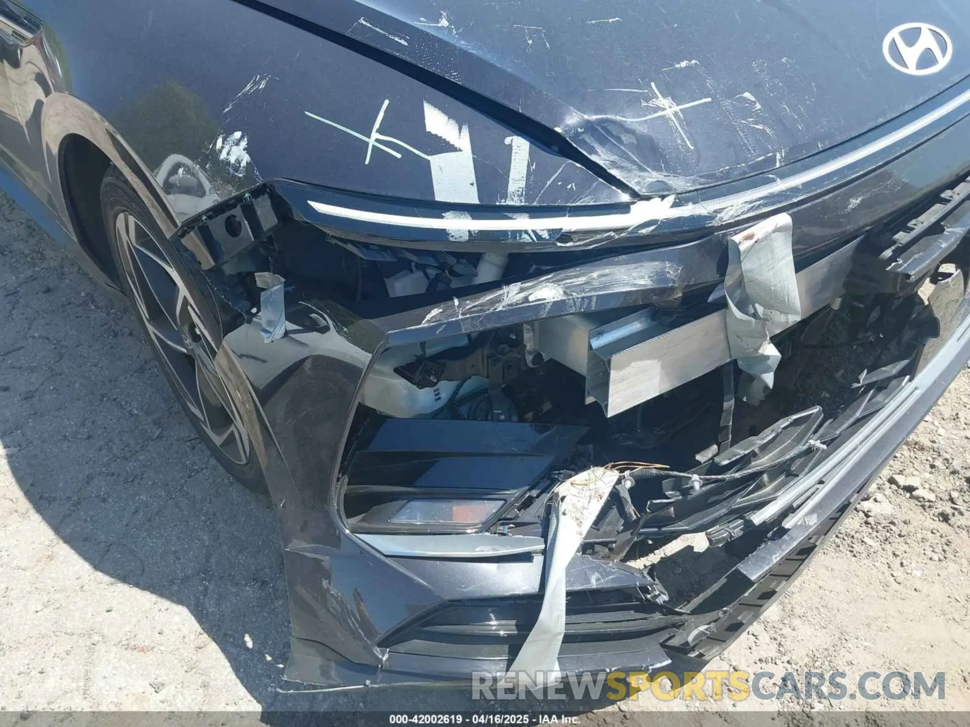 6 fotografías del automóvil dañado KMHL14JA4RA361551 HYUNDAI SONATA 2024