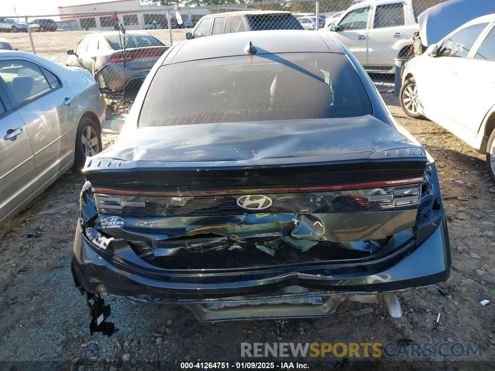 17 fotografías del automóvil dañado KMHL14JA5RA355354 HYUNDAI SONATA 2024