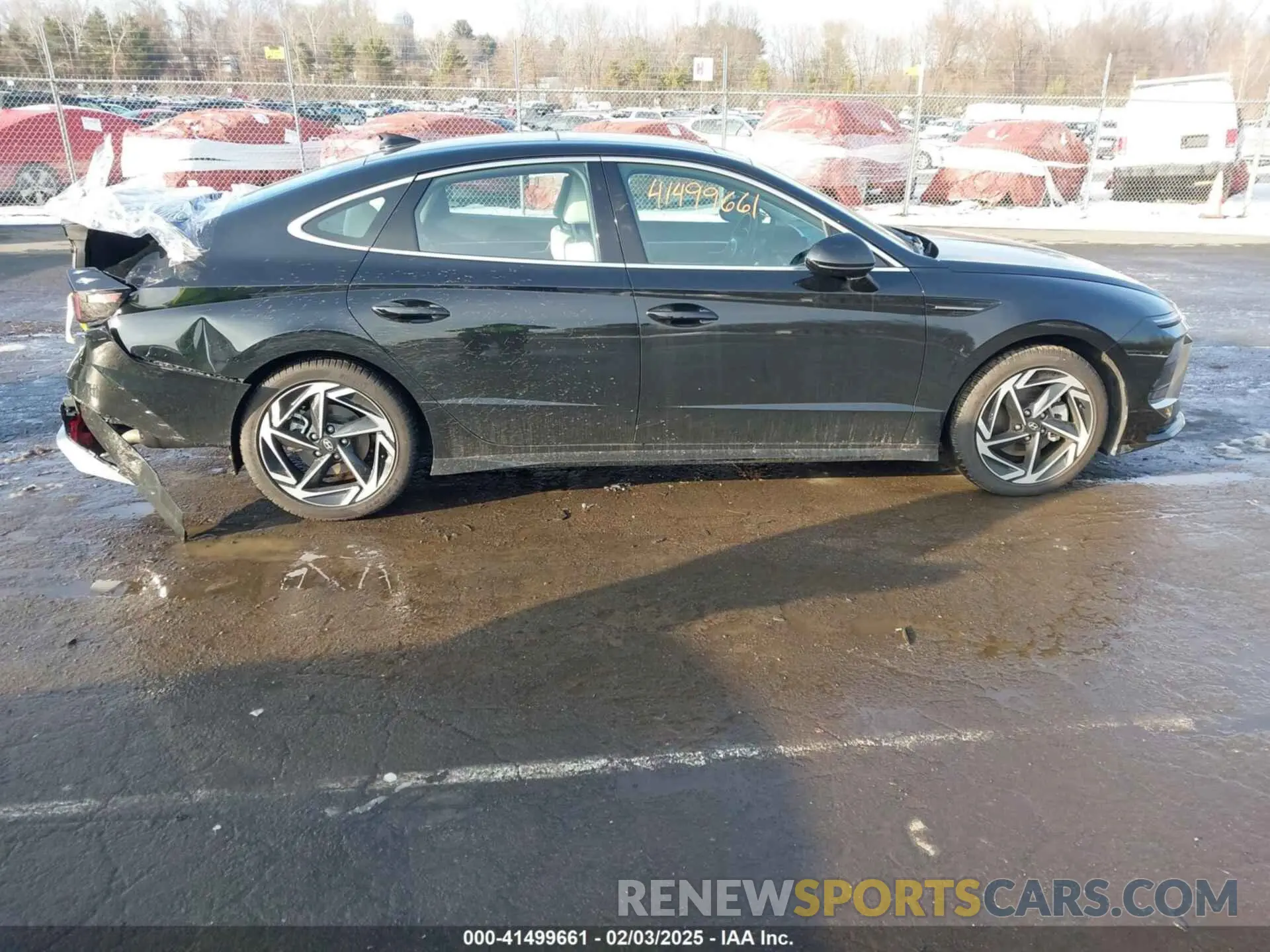 13 fotografías del automóvil dañado KMHL14JA6RA355587 HYUNDAI SONATA 2024