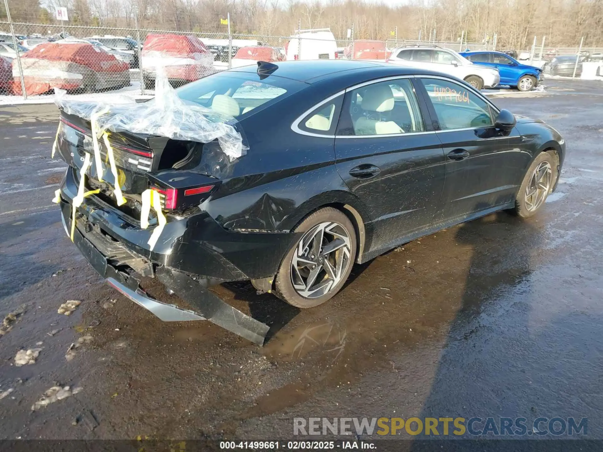 4 fotografías del automóvil dañado KMHL14JA6RA355587 HYUNDAI SONATA 2024