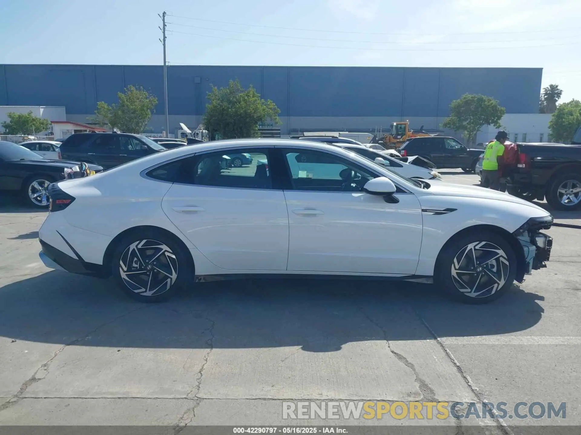 14 fotografías del automóvil dañado KMHL14JA6RA426688 HYUNDAI SONATA 2024