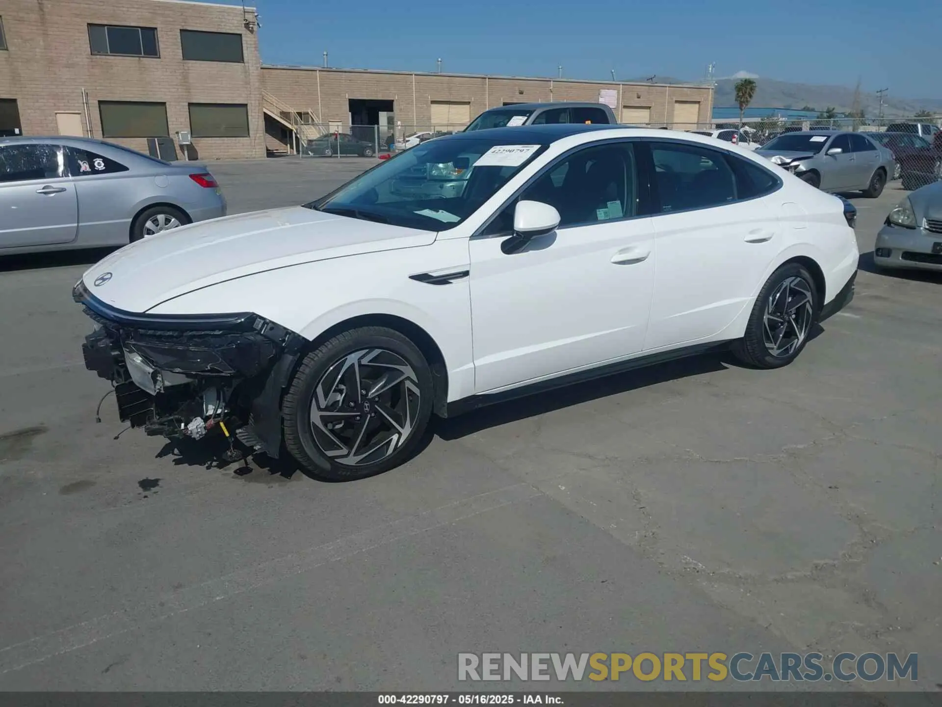 2 fotografías del automóvil dañado KMHL14JA6RA426688 HYUNDAI SONATA 2024