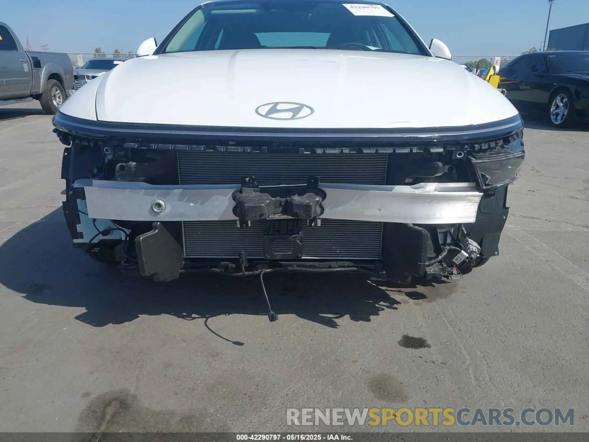 6 fotografías del automóvil dañado KMHL14JA6RA426688 HYUNDAI SONATA 2024