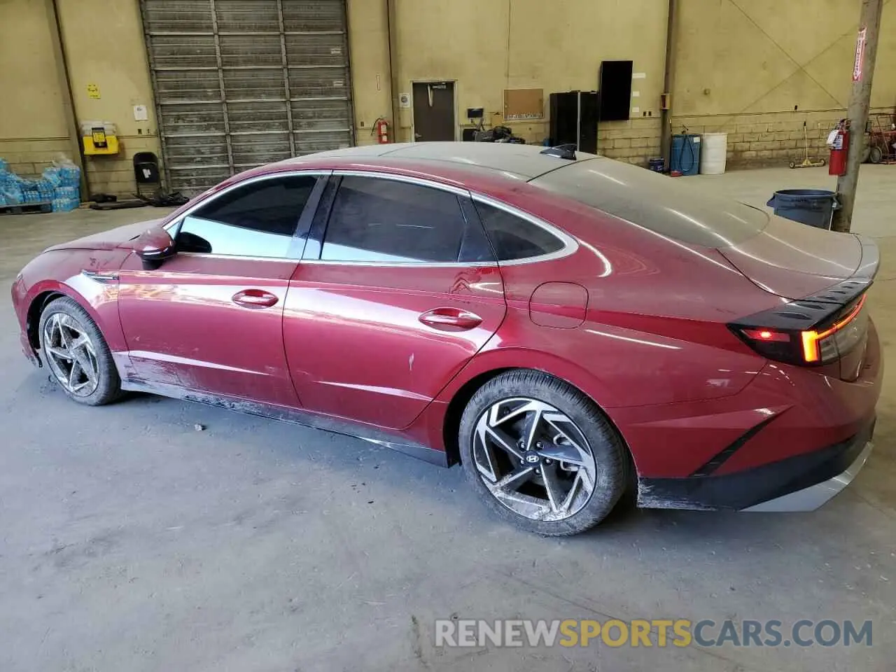 2 fotografías del automóvil dañado KMHL14JA7RA351905 HYUNDAI SONATA 2024