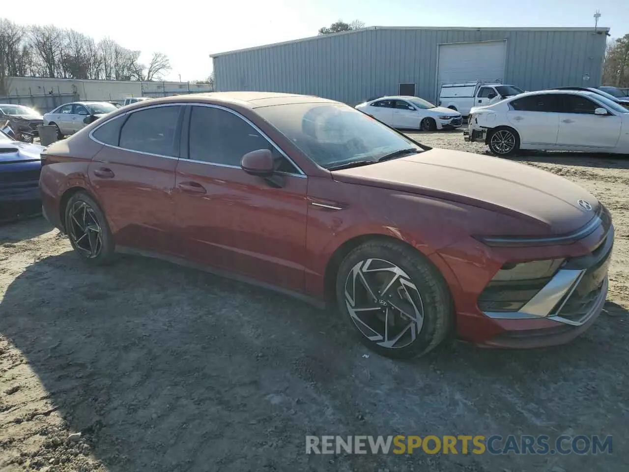 4 fotografías del automóvil dañado KMHL14JA7RA351905 HYUNDAI SONATA 2024