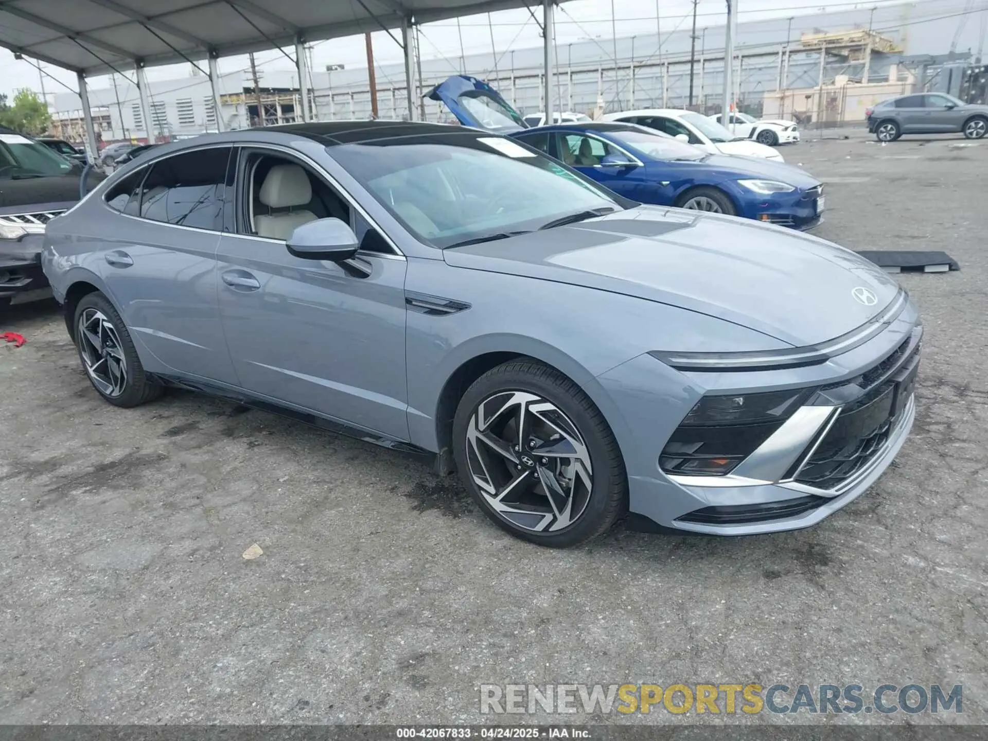 1 fotografías del automóvil dañado KMHL14JA9RA388776 HYUNDAI SONATA 2024