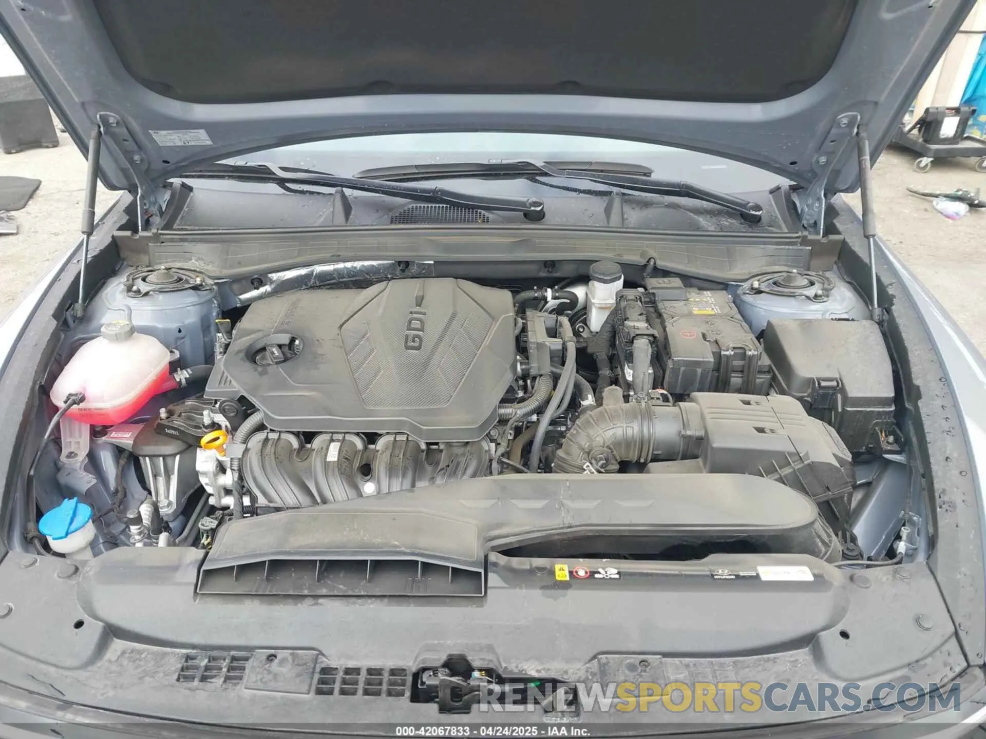 10 fotografías del automóvil dañado KMHL14JA9RA388776 HYUNDAI SONATA 2024