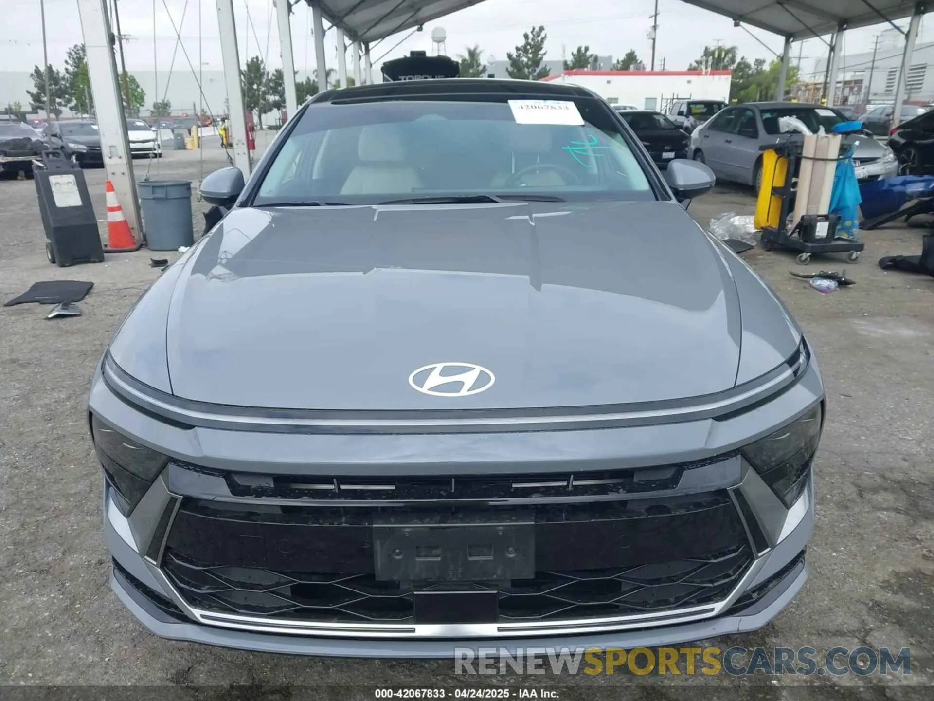 13 fotografías del automóvil dañado KMHL14JA9RA388776 HYUNDAI SONATA 2024