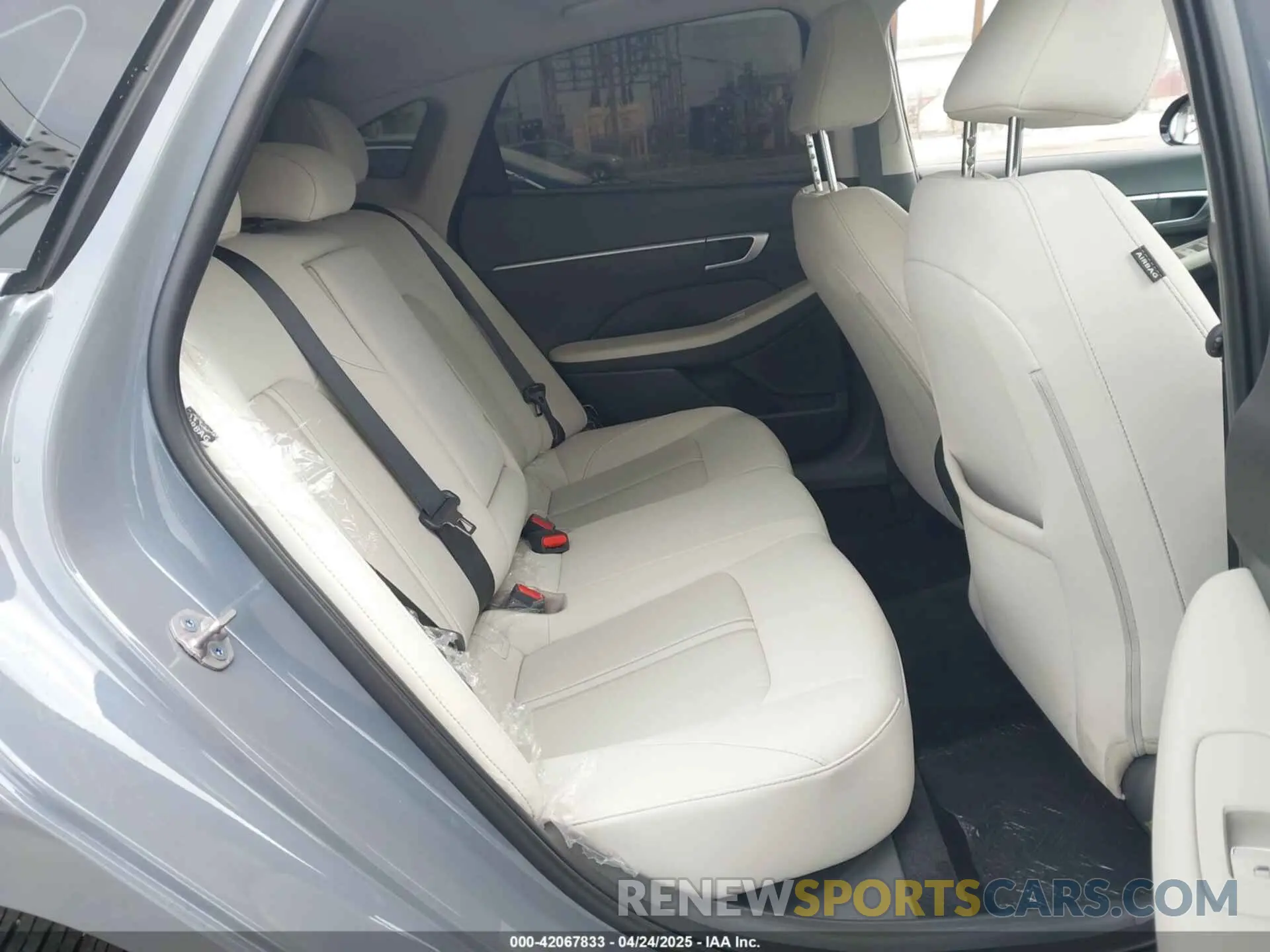 8 fotografías del automóvil dañado KMHL14JA9RA388776 HYUNDAI SONATA 2024