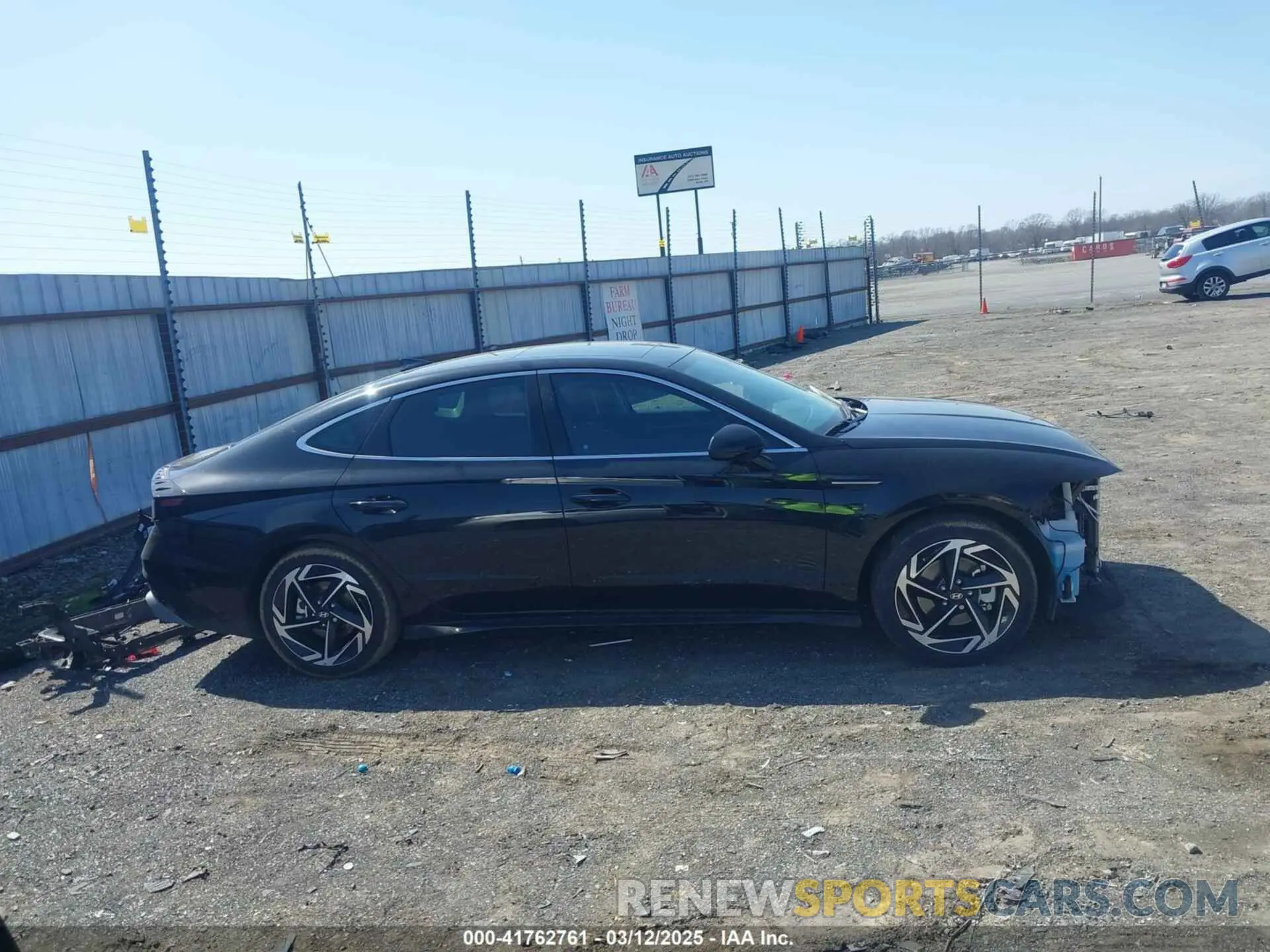 14 fotografías del automóvil dañado KMHL14JA9RA400442 HYUNDAI SONATA 2024