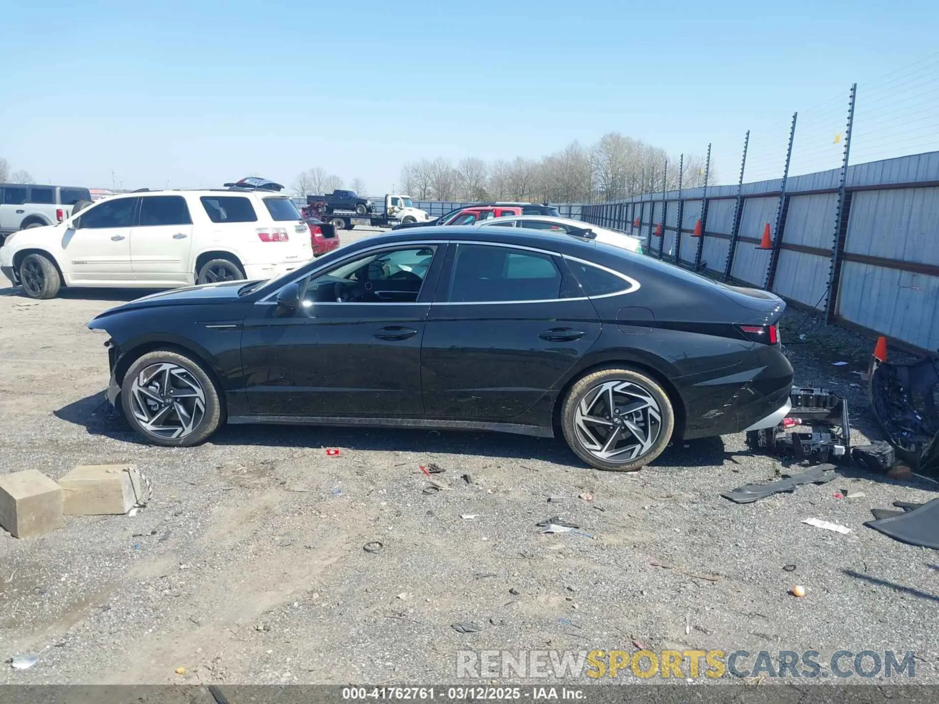 15 fotografías del automóvil dañado KMHL14JA9RA400442 HYUNDAI SONATA 2024