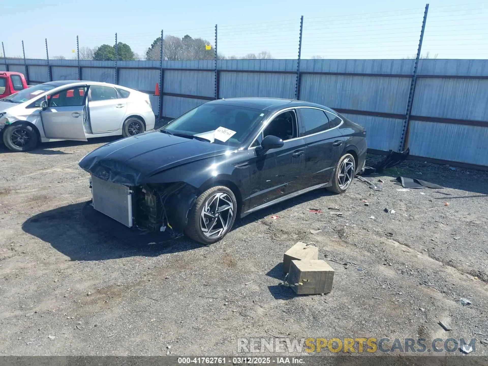 2 fotografías del automóvil dañado KMHL14JA9RA400442 HYUNDAI SONATA 2024