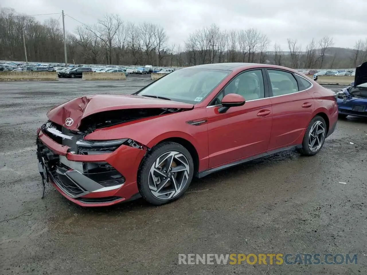 1 fotografías del automóvil dañado KMHL14JA9RA406774 HYUNDAI SONATA 2024