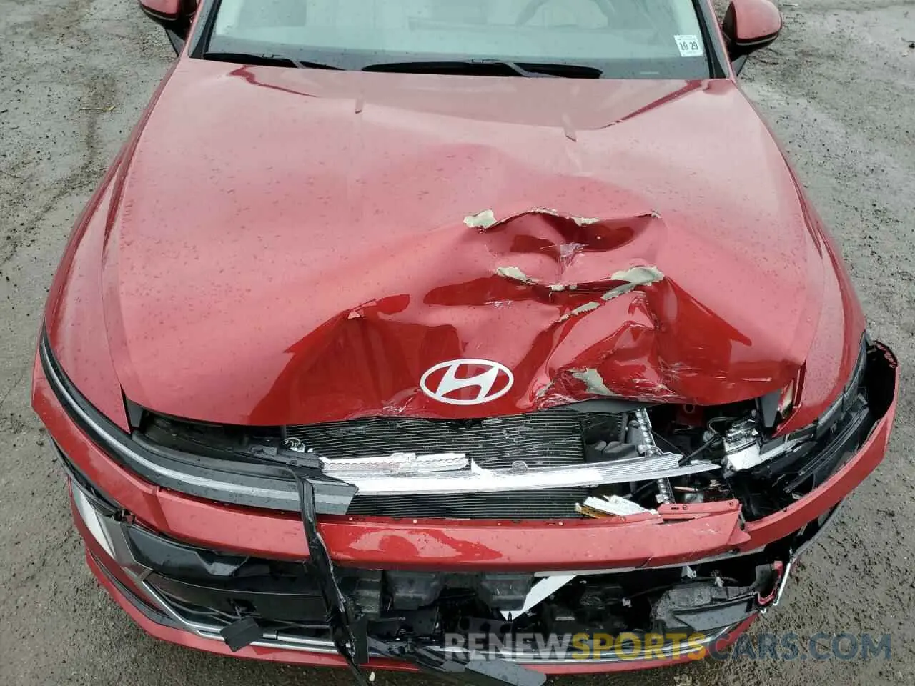 11 fotografías del automóvil dañado KMHL14JA9RA406774 HYUNDAI SONATA 2024
