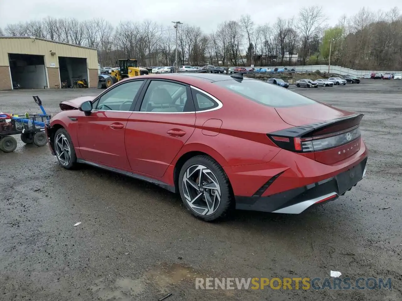 2 fotografías del automóvil dañado KMHL14JA9RA406774 HYUNDAI SONATA 2024