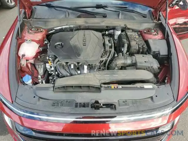 11 fotografías del automóvil dañado KMHL14JAXRA350621 HYUNDAI SONATA 2024