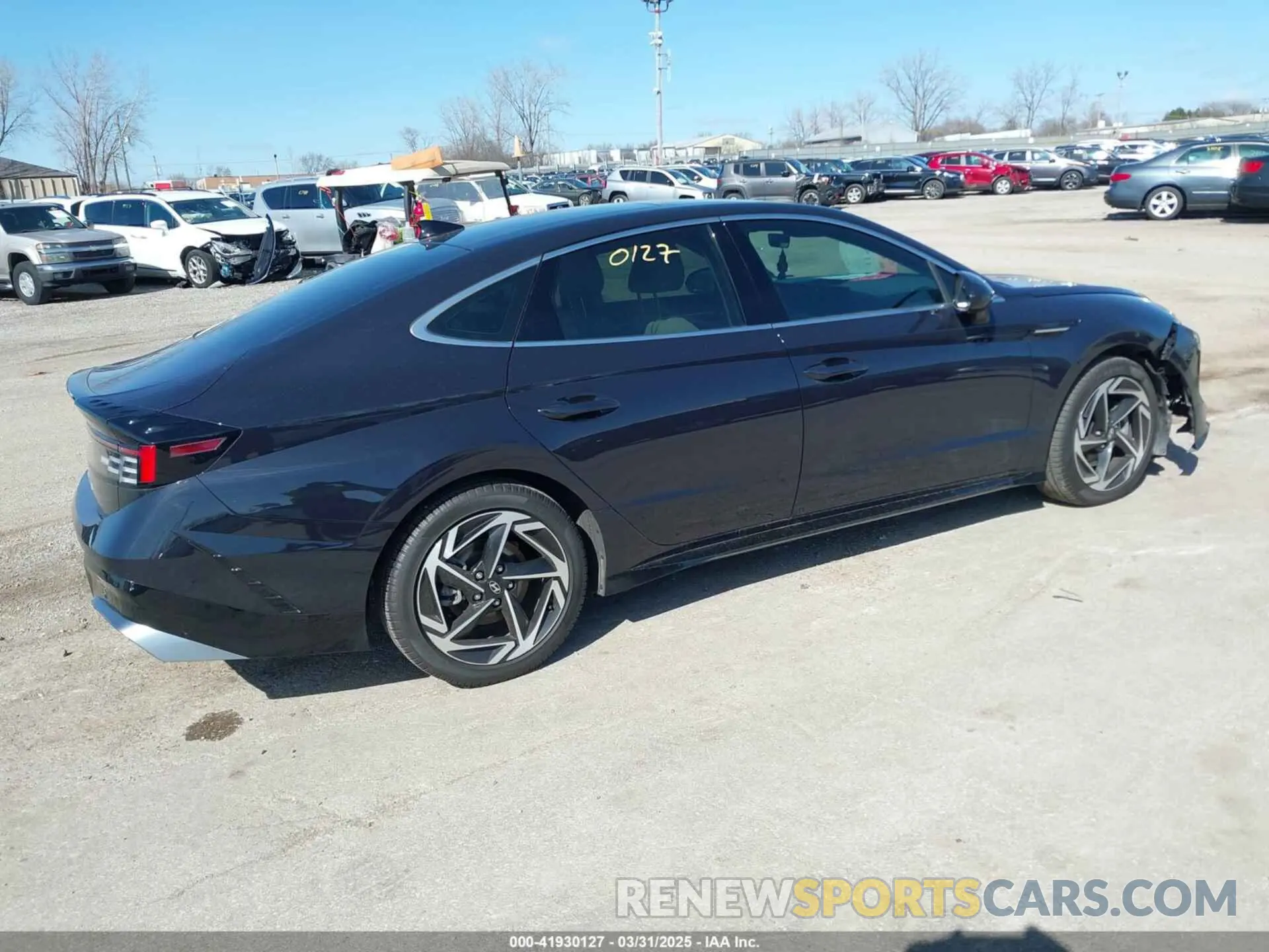 4 fotografías del automóvil dañado KMHL14JAXRA365457 HYUNDAI SONATA 2024