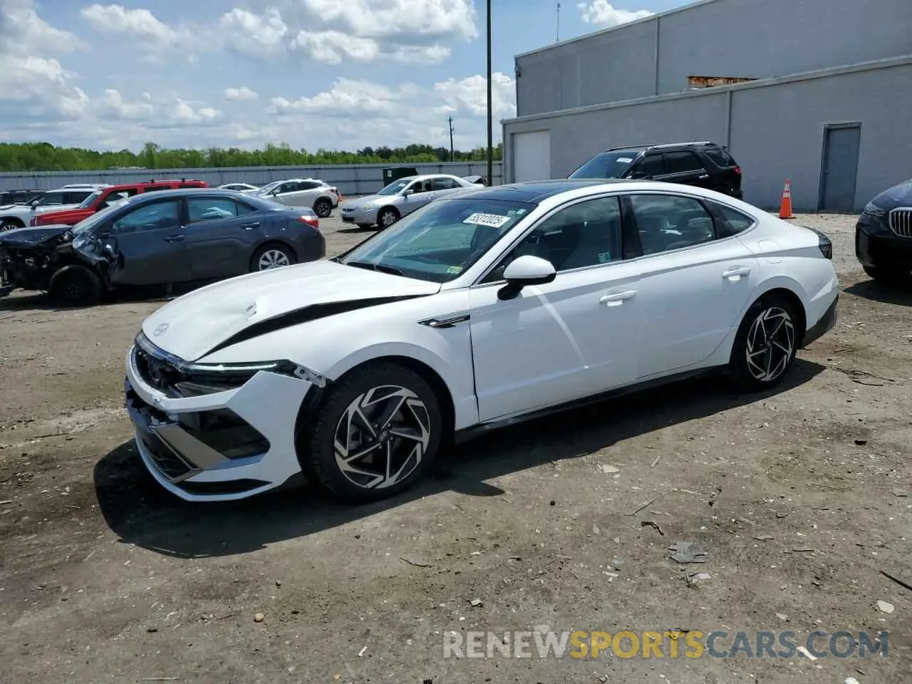 1 fotografías del automóvil dañado KMHL14JAXRA379729 HYUNDAI SONATA 2024