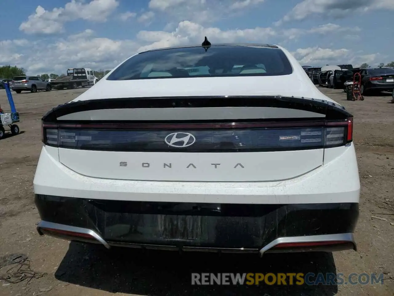 6 fotografías del automóvil dañado KMHL14JAXRA379729 HYUNDAI SONATA 2024