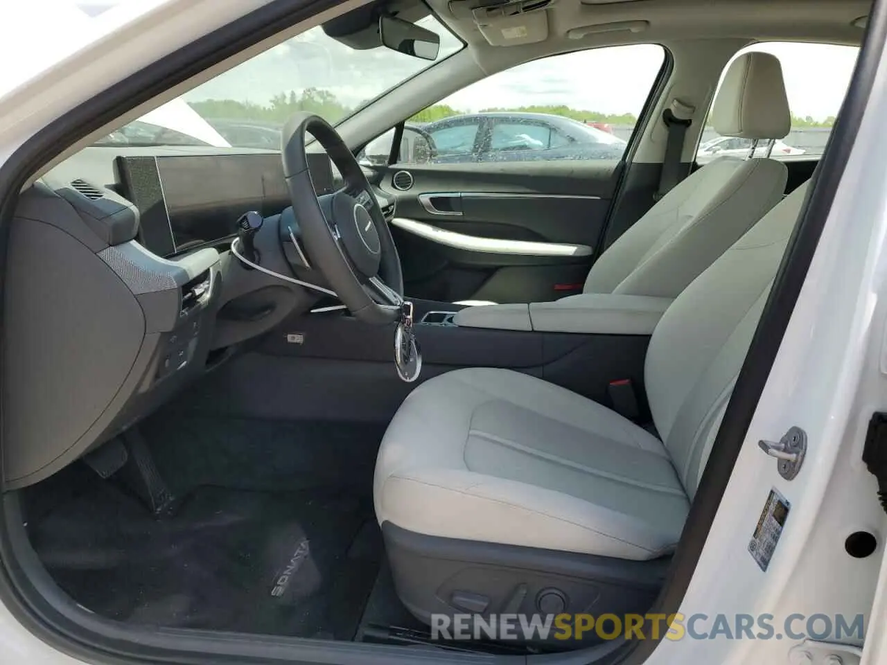 7 fotografías del automóvil dañado KMHL14JAXRA379729 HYUNDAI SONATA 2024