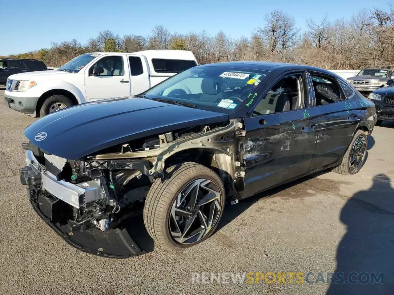 1 fotografías del automóvil dañado KMHL14JAXRA422143 HYUNDAI SONATA 2024