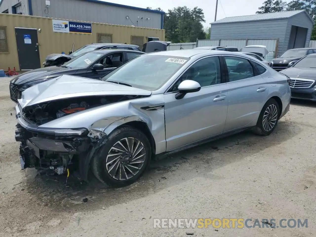 1 fotografías del automóvil dañado KMHL34JJ0RA096394 HYUNDAI SONATA 2024