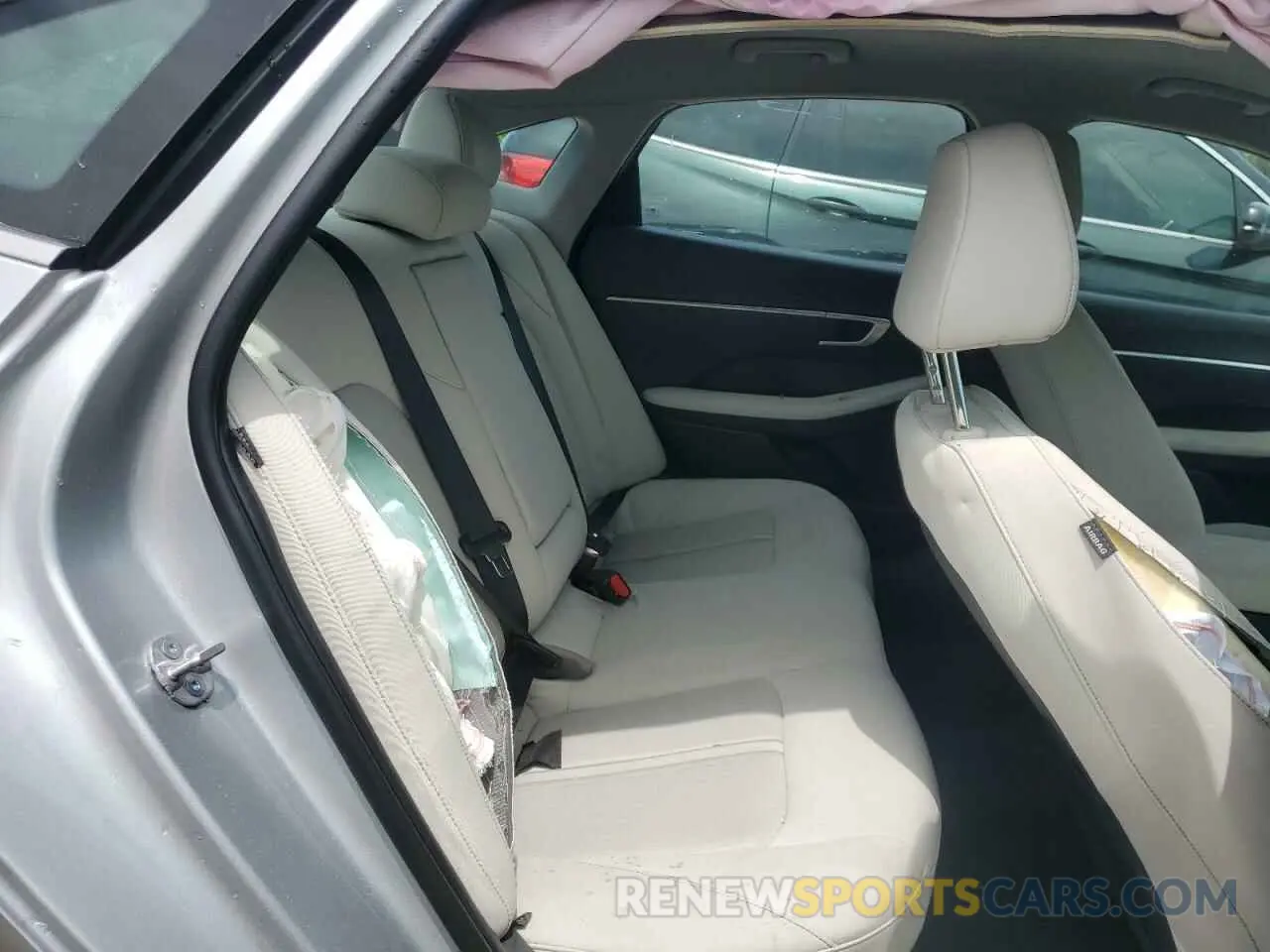 10 fotografías del automóvil dañado KMHL34JJ0RA096394 HYUNDAI SONATA 2024