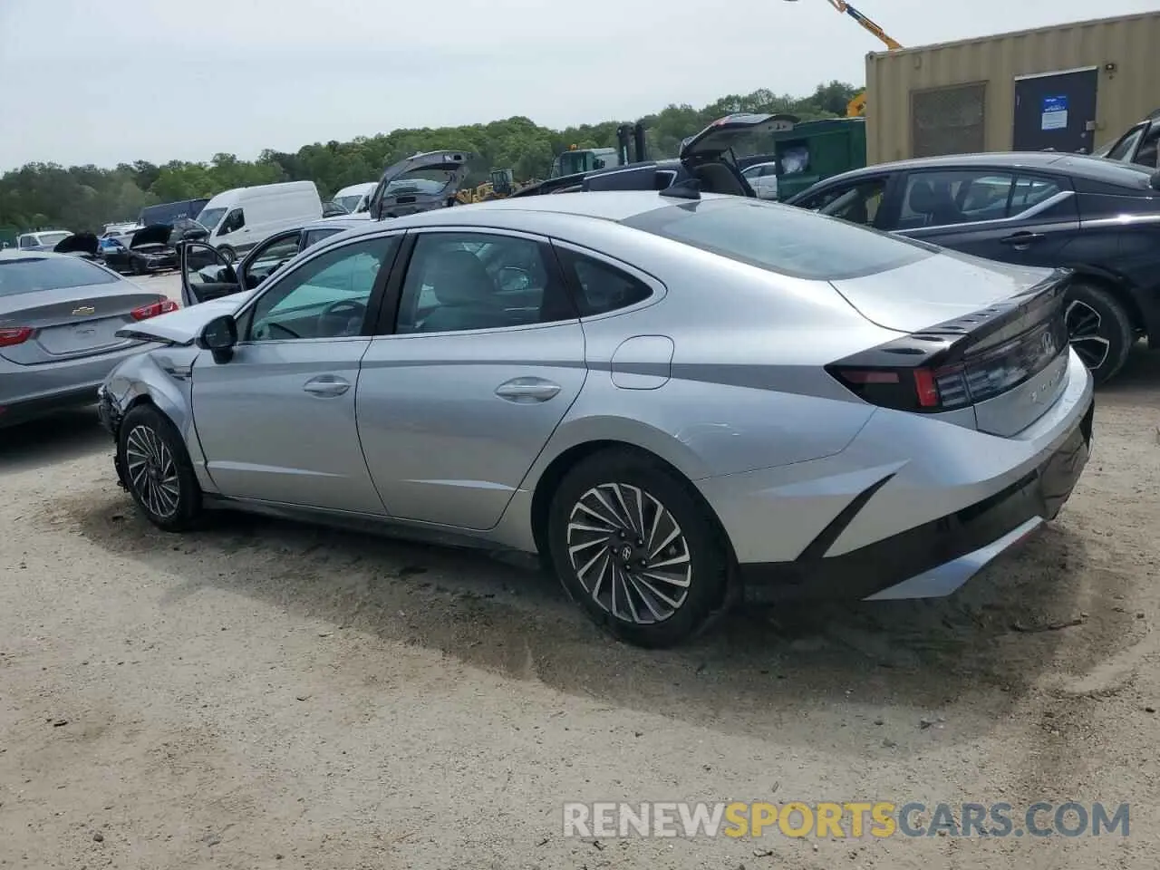2 fotografías del automóvil dañado KMHL34JJ0RA096394 HYUNDAI SONATA 2024