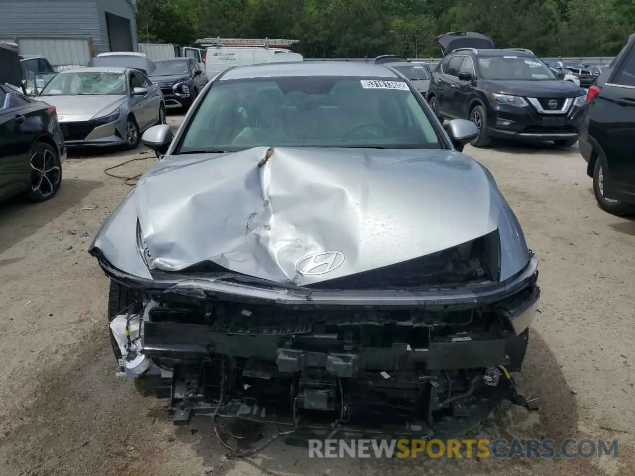 5 fotografías del automóvil dañado KMHL34JJ0RA096394 HYUNDAI SONATA 2024