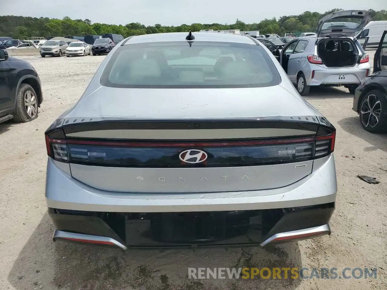 6 fotografías del automóvil dañado KMHL34JJ0RA096394 HYUNDAI SONATA 2024