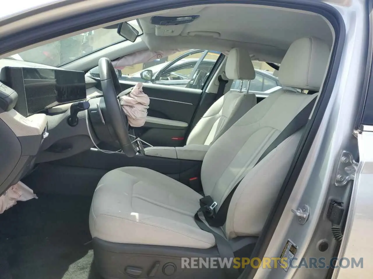 7 fotografías del automóvil dañado KMHL34JJ0RA096394 HYUNDAI SONATA 2024