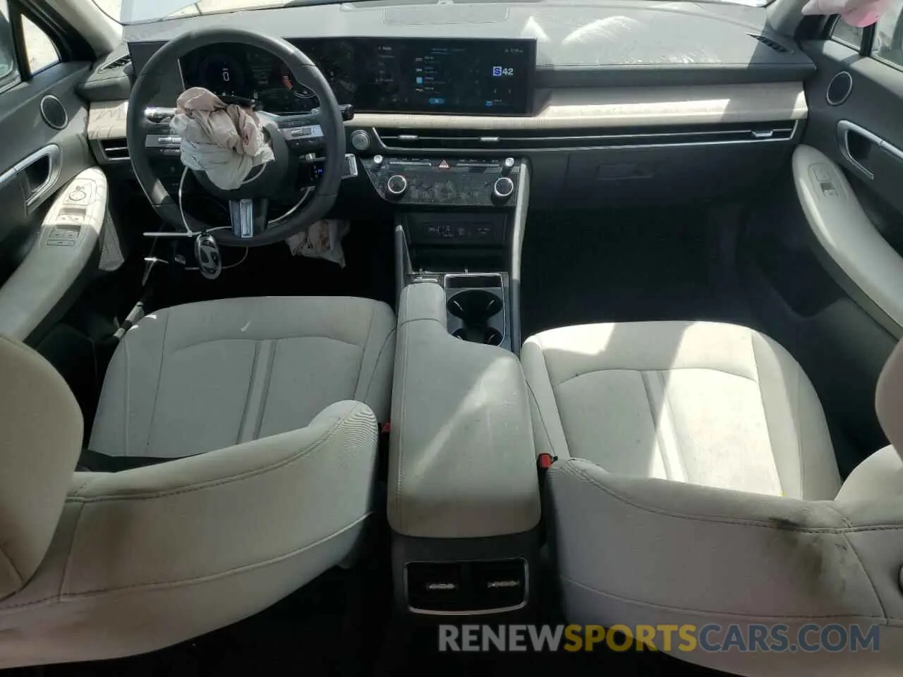 8 fotografías del automóvil dañado KMHL34JJ0RA096394 HYUNDAI SONATA 2024