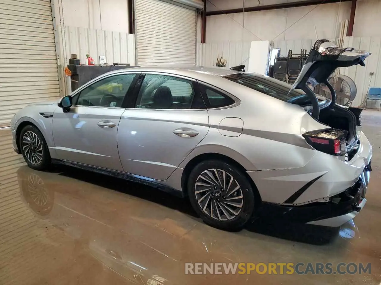 2 fotografías del automóvil dañado KMHL34JJ0RA099179 HYUNDAI SONATA 2024