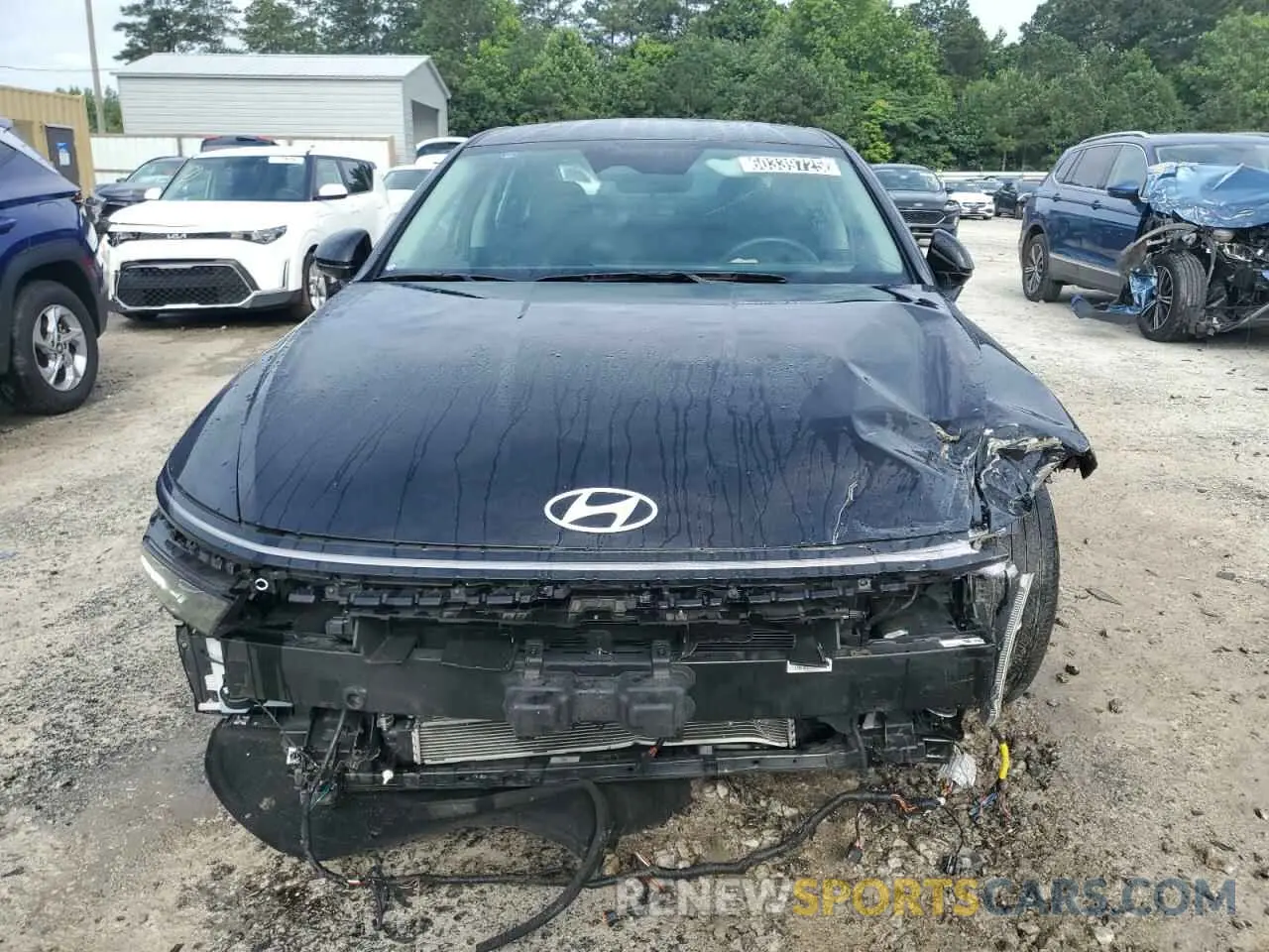 5 fotografías del automóvil dañado KMHL34JJ1RA093553 HYUNDAI SONATA 2024
